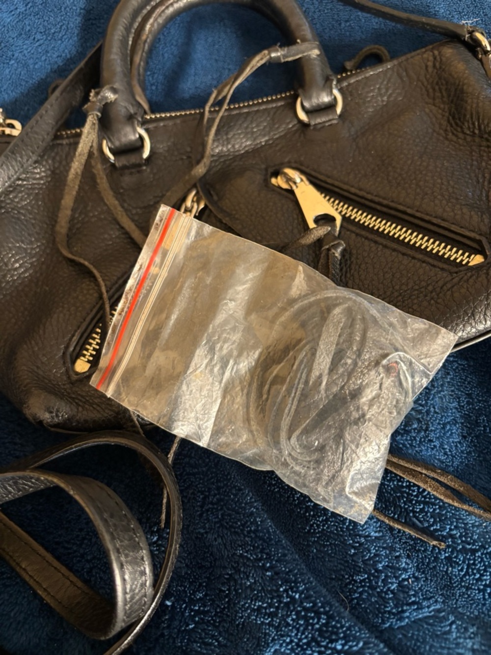 Rebecca Minkoff Micro Moto Leather Satchel - Picture 2 of 9